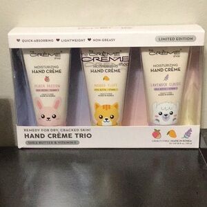 The Crème Shop Hand Crème Trio - Limited Edition